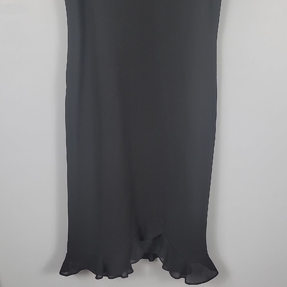 Donna Ricco Vintage Black Sheath Mini Dress - Picture 2 of 10